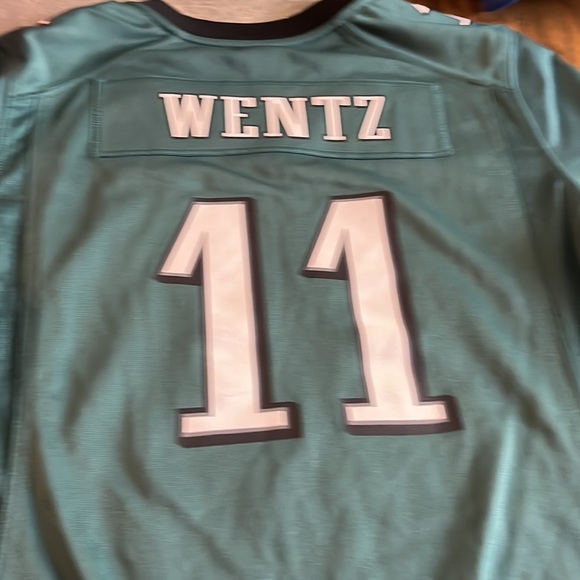 Nfl on field eagles carson wentz jersey - Picture 2 of 2